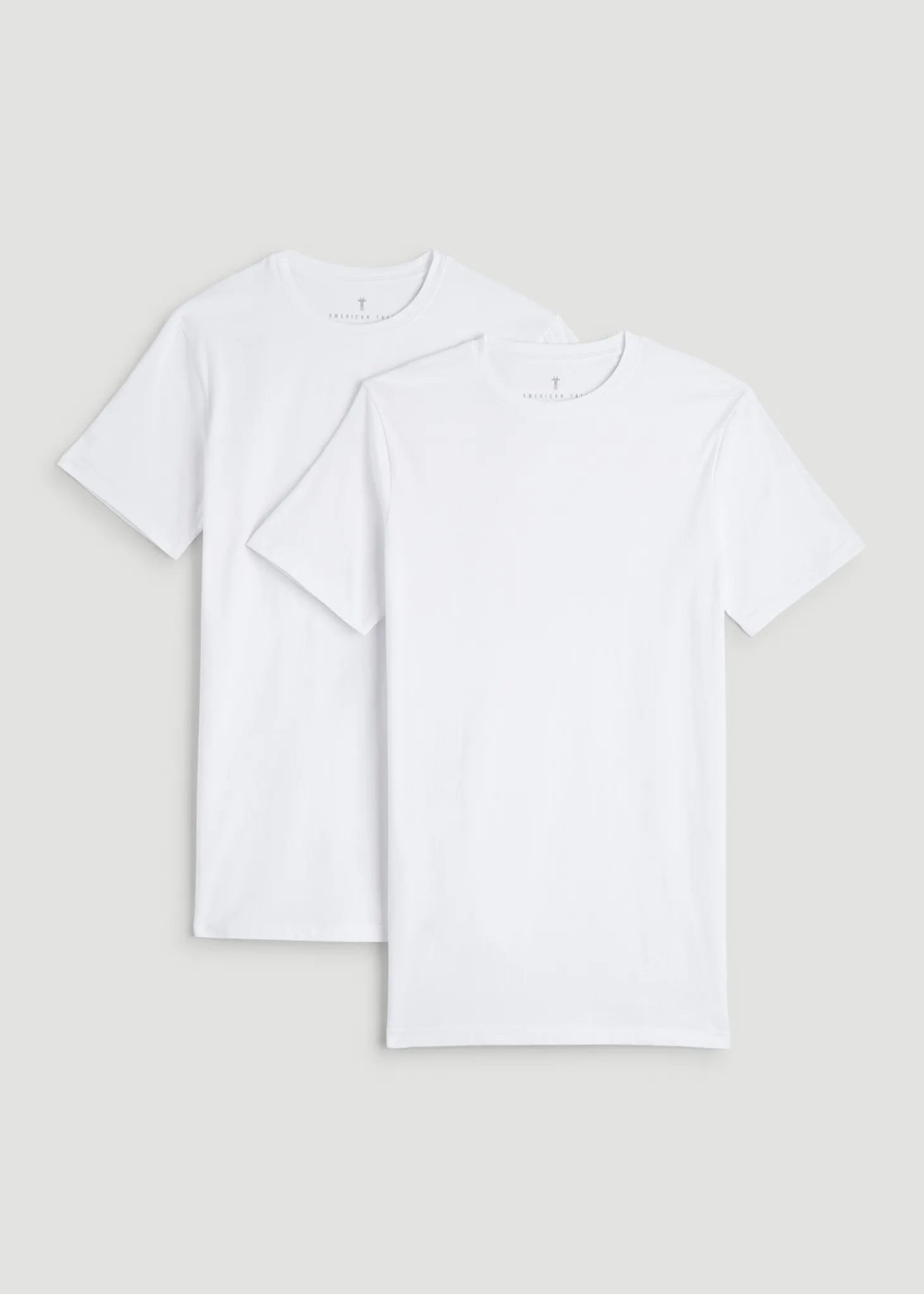 2-pack Classic Crewneck Undershirt for Tall Men
