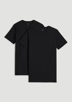 2-pack Classic Crewneck Undershirt for Tall Men