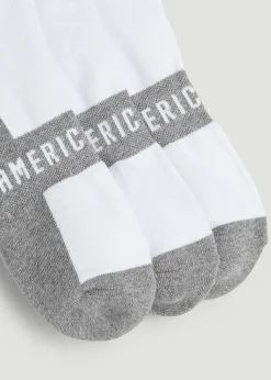 3-Pack Crew Socks for Tall Men