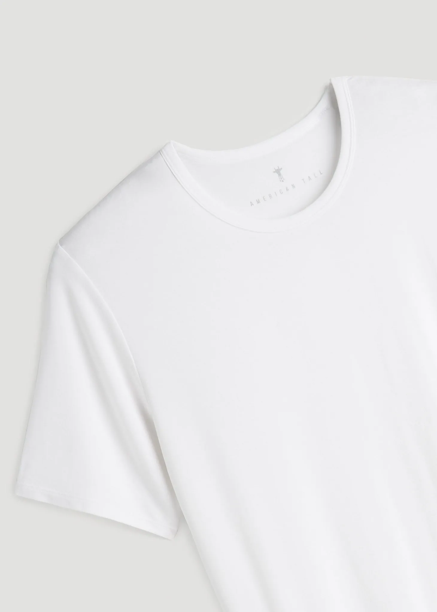 2-Pack Luxe Modal Crewneck Undershirts for Tall Men