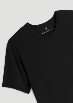 2-Pack Luxe Modal Crewneck Undershirts for Tall Men