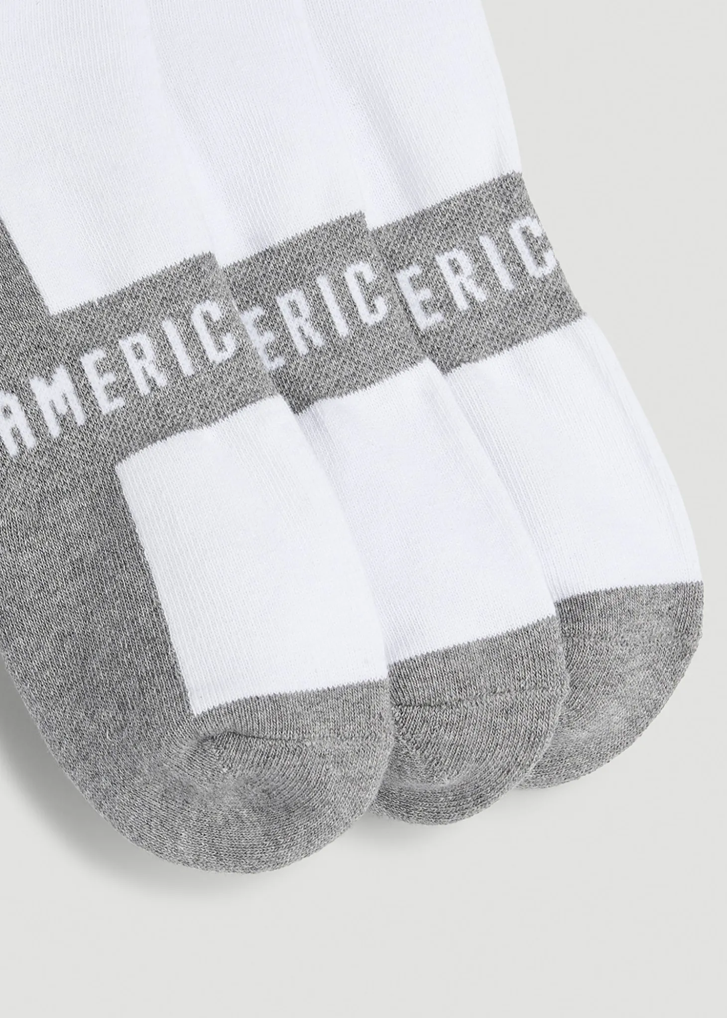 3-Pack Quarter Socks for Tall Men