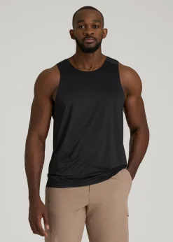 Perforated Training Singlet for Tall Men