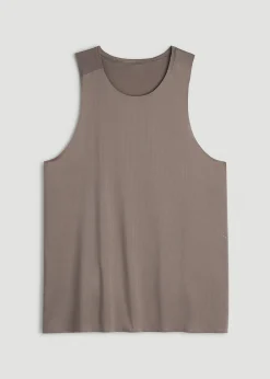 Perforated Training Singlet for Tall Men