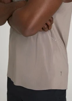 Perforated Training Singlet for Tall Men