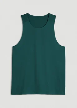 Perforated Training Singlet for Tall Men