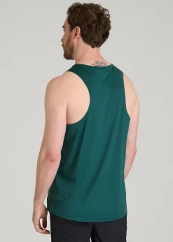 Perforated Training Singlet for Tall Men