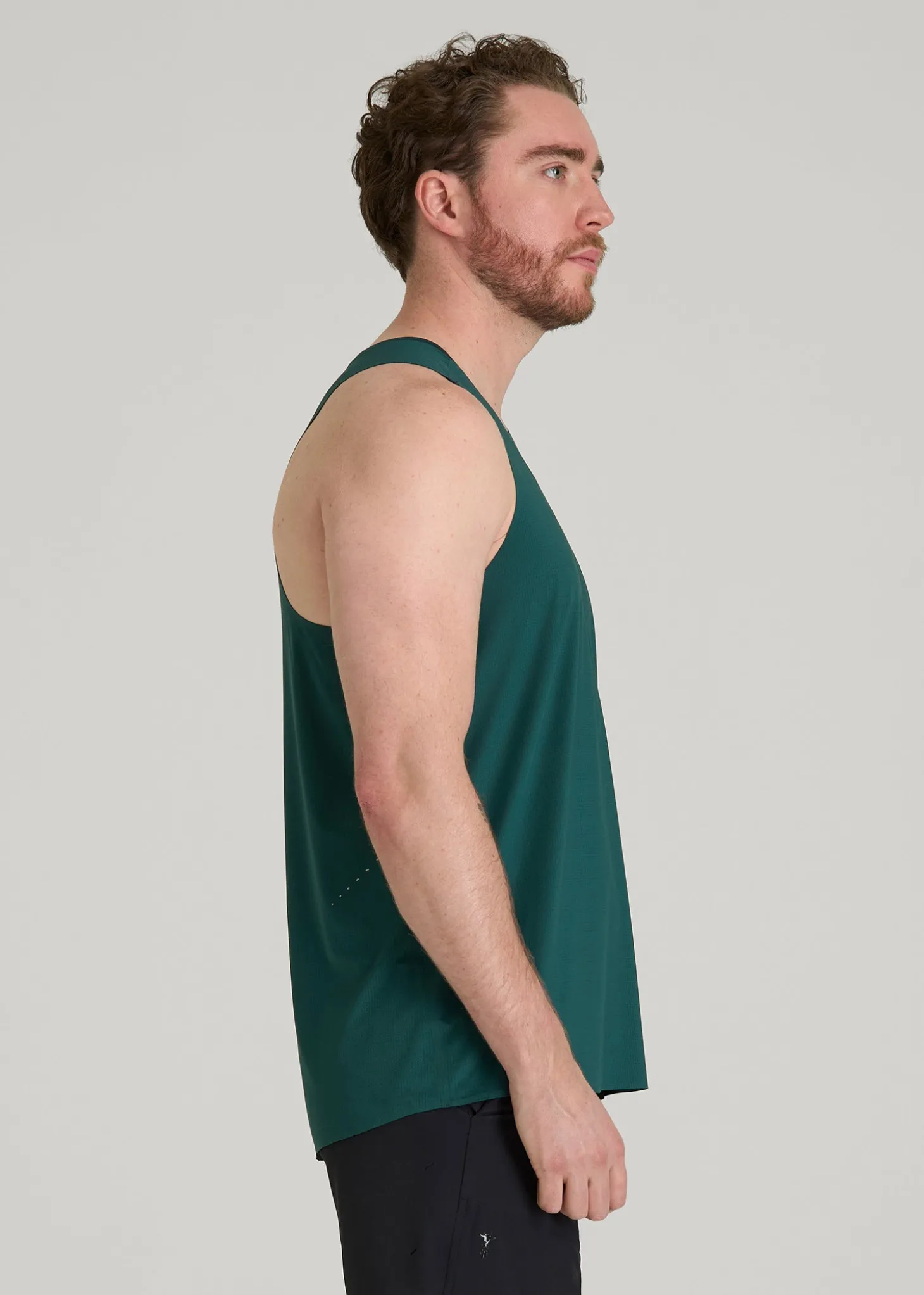 Perforated Training Singlet for Tall Men