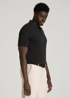 Performance Vented Golf Polo for Tall Men