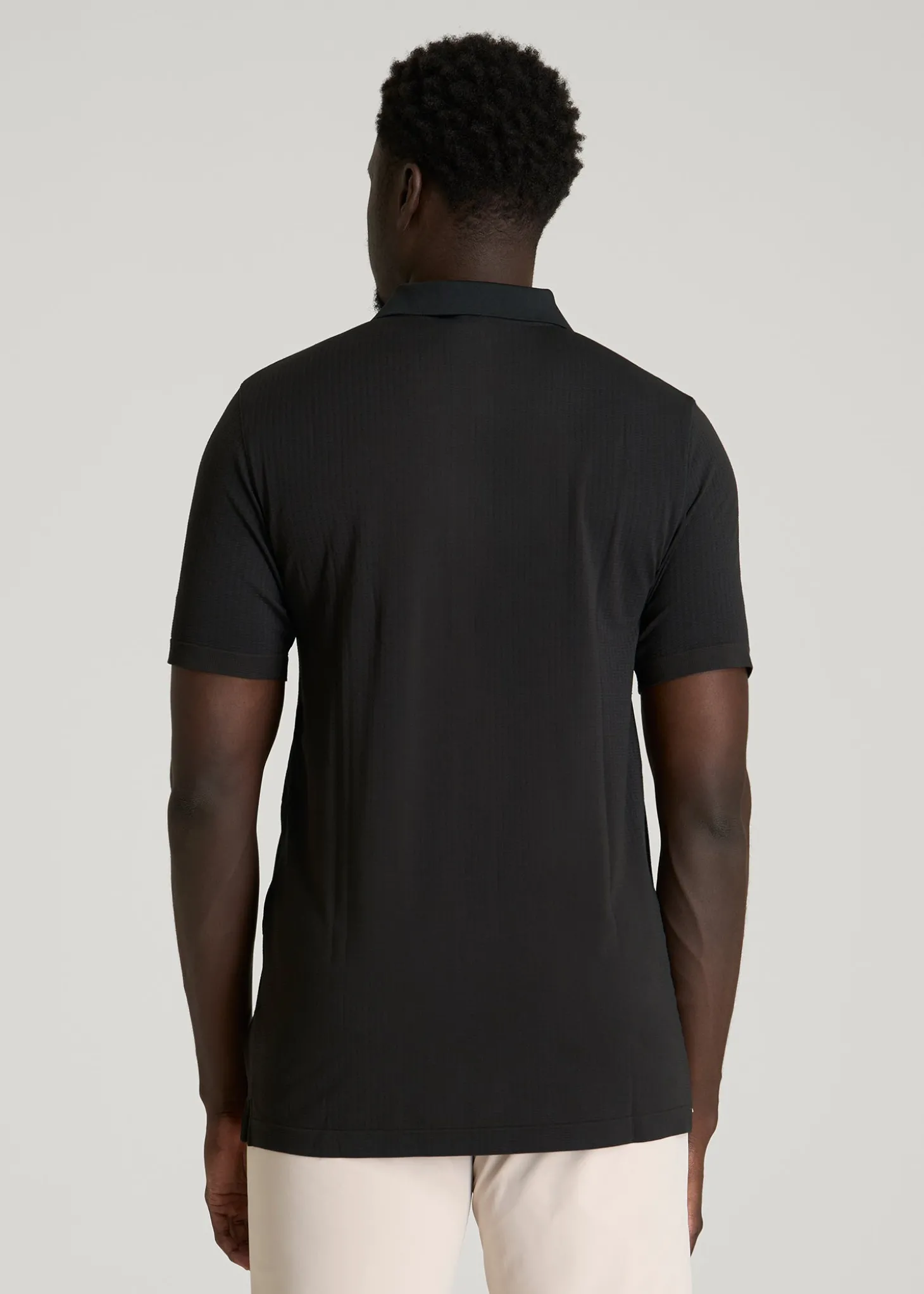 Performance Vented Golf Polo for Tall Men