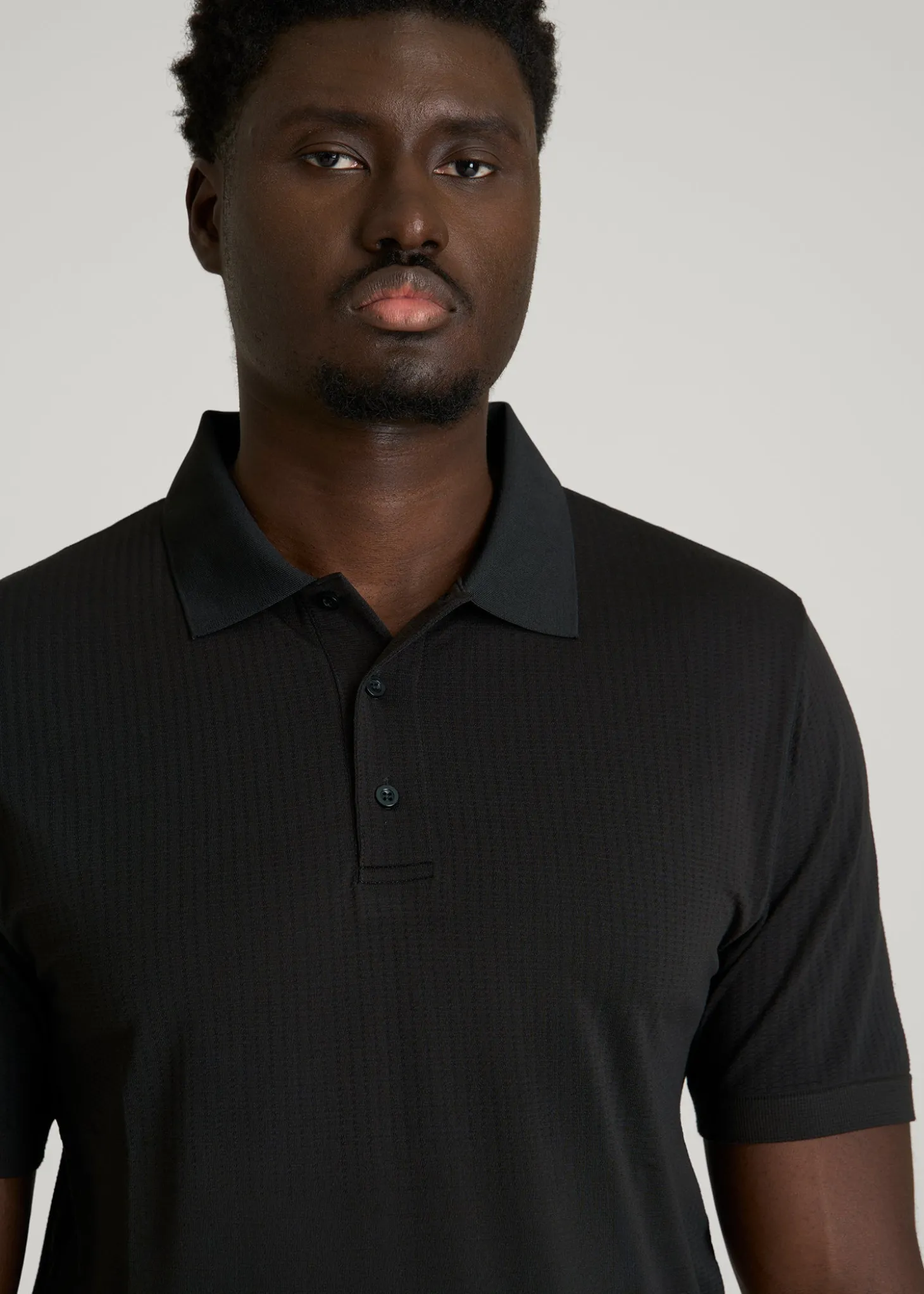 Performance Vented Golf Polo for Tall Men