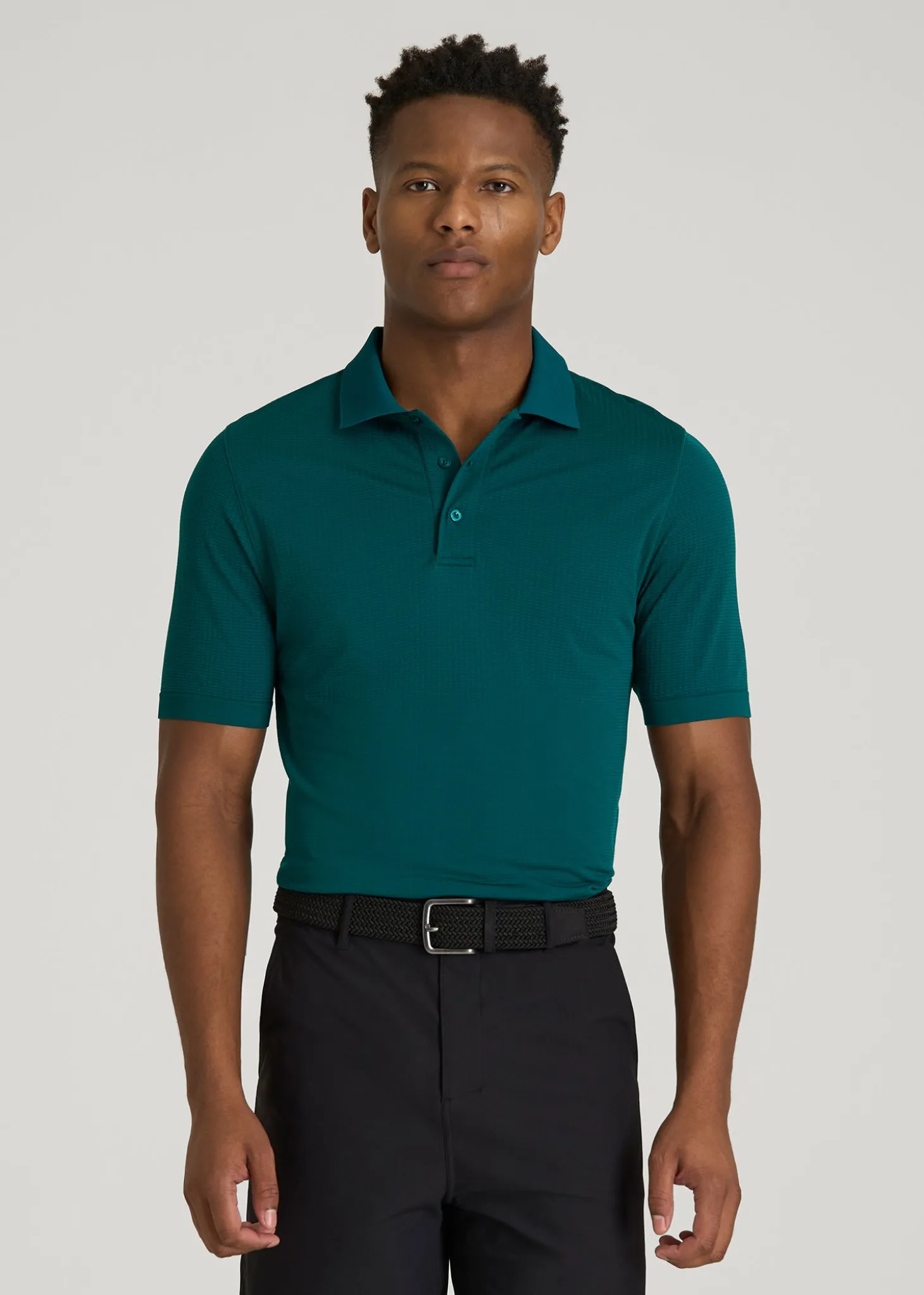 Performance Vented Golf Polo for Tall Men