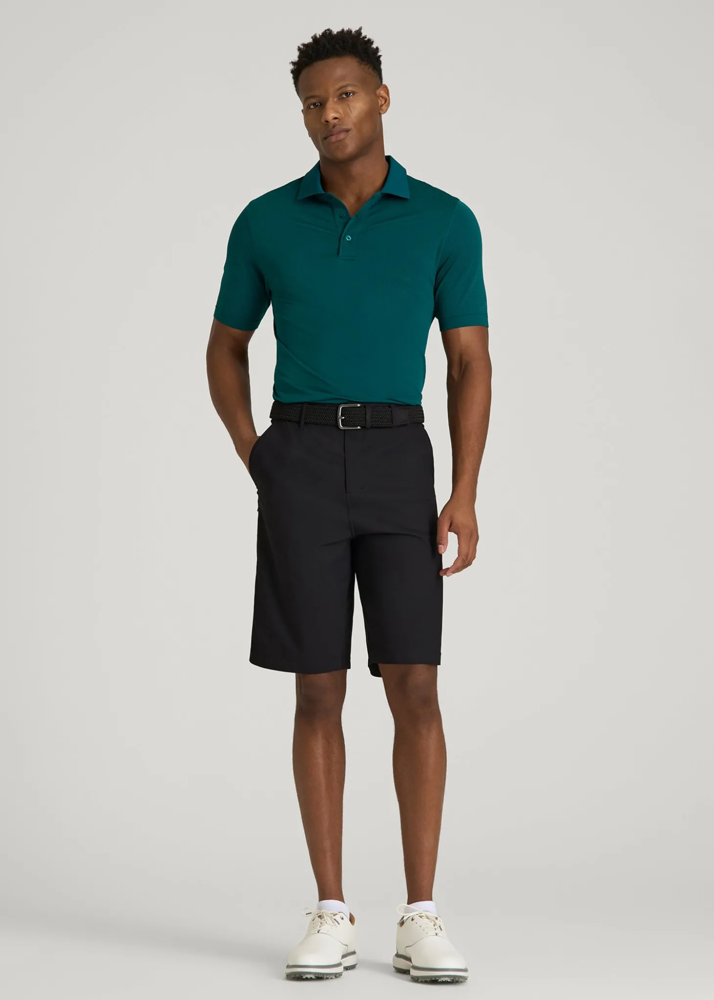 Performance Vented Golf Polo for Tall Men