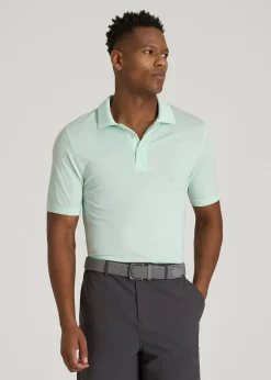 Performance Vented Golf Polo for Tall Men