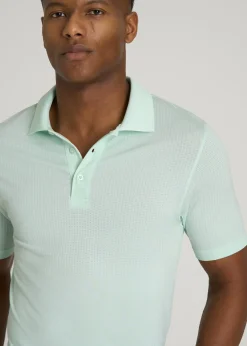Performance Vented Golf Polo for Tall Men