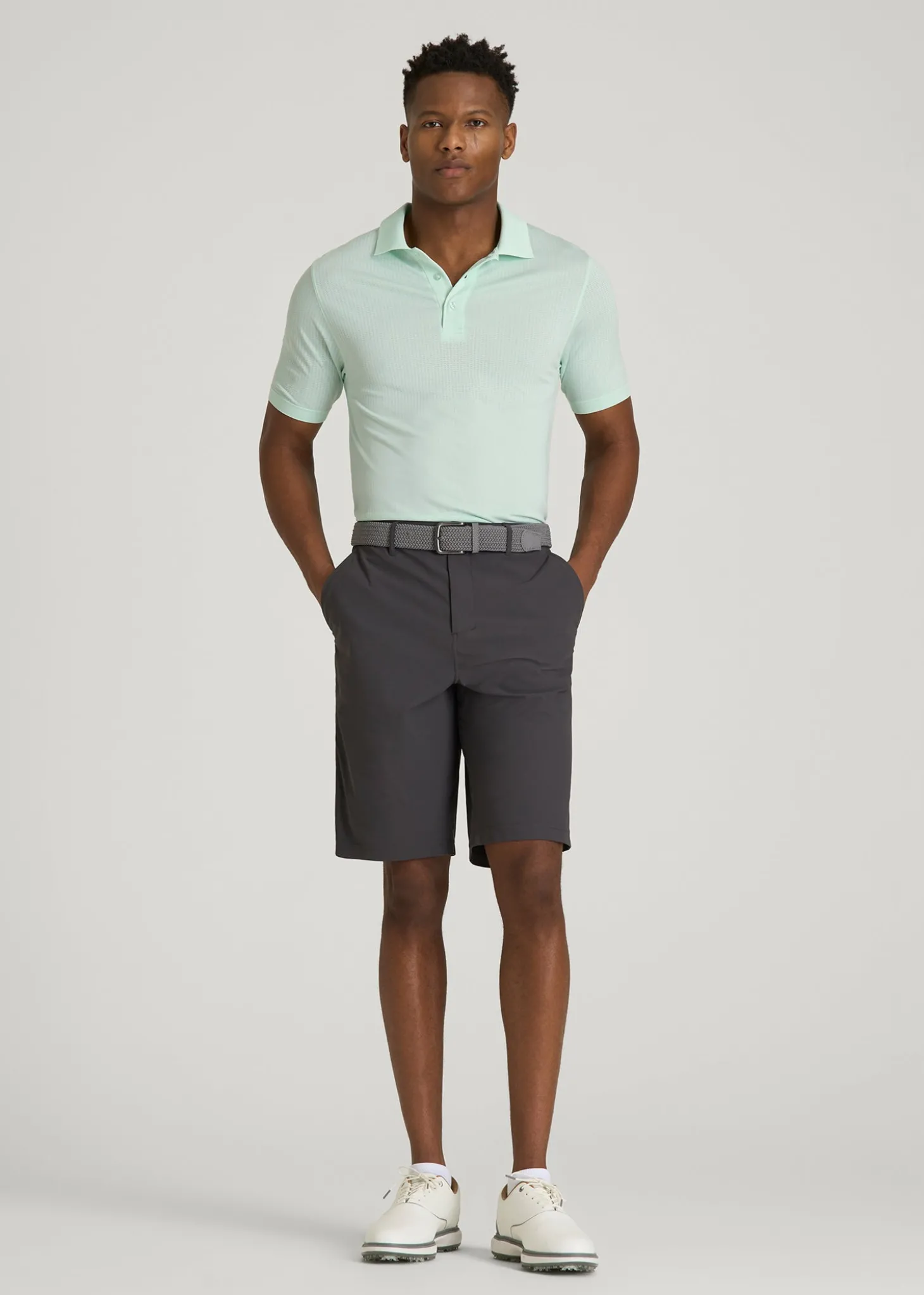 Performance Vented Golf Polo for Tall Men