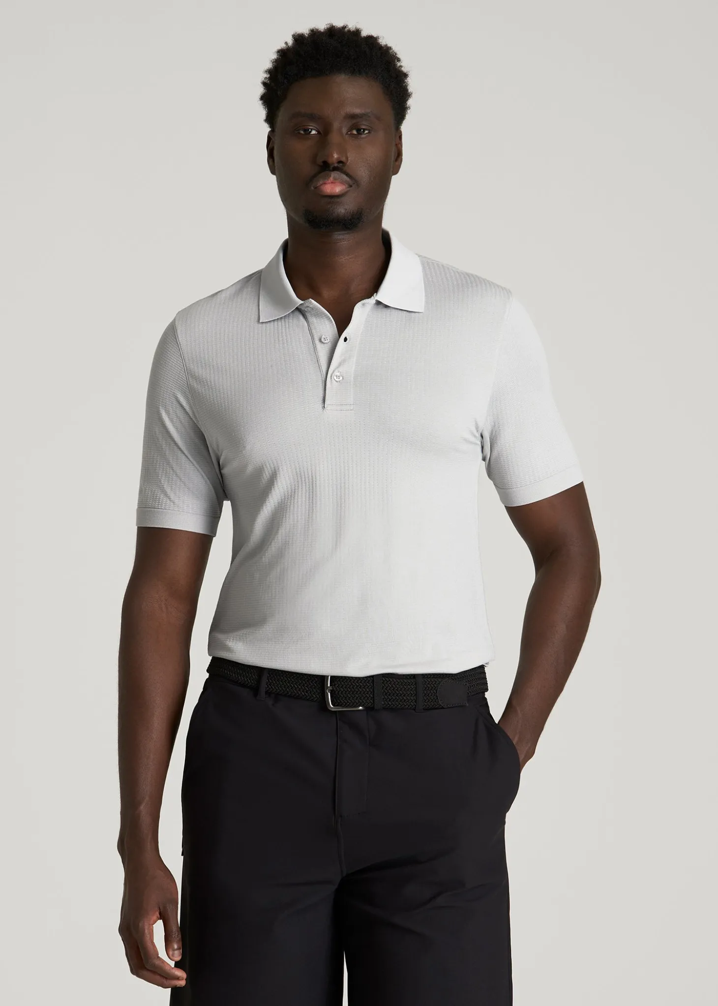 Performance Vented Golf Polo for Tall Men