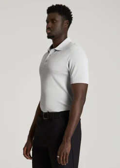 Performance Vented Golf Polo for Tall Men