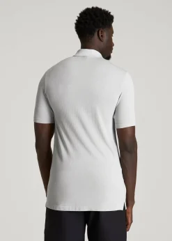 Performance Vented Golf Polo for Tall Men