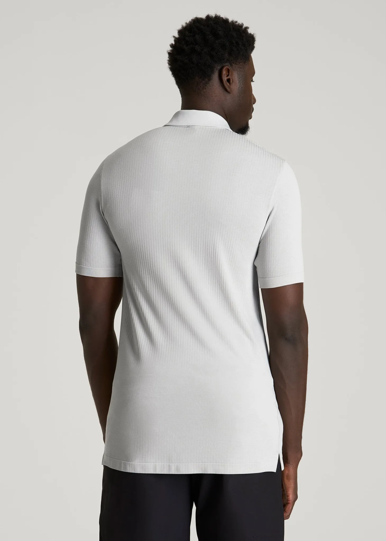 Performance Vented Golf Polo for Tall Men
