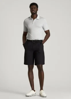 Performance Vented Golf Polo for Tall Men