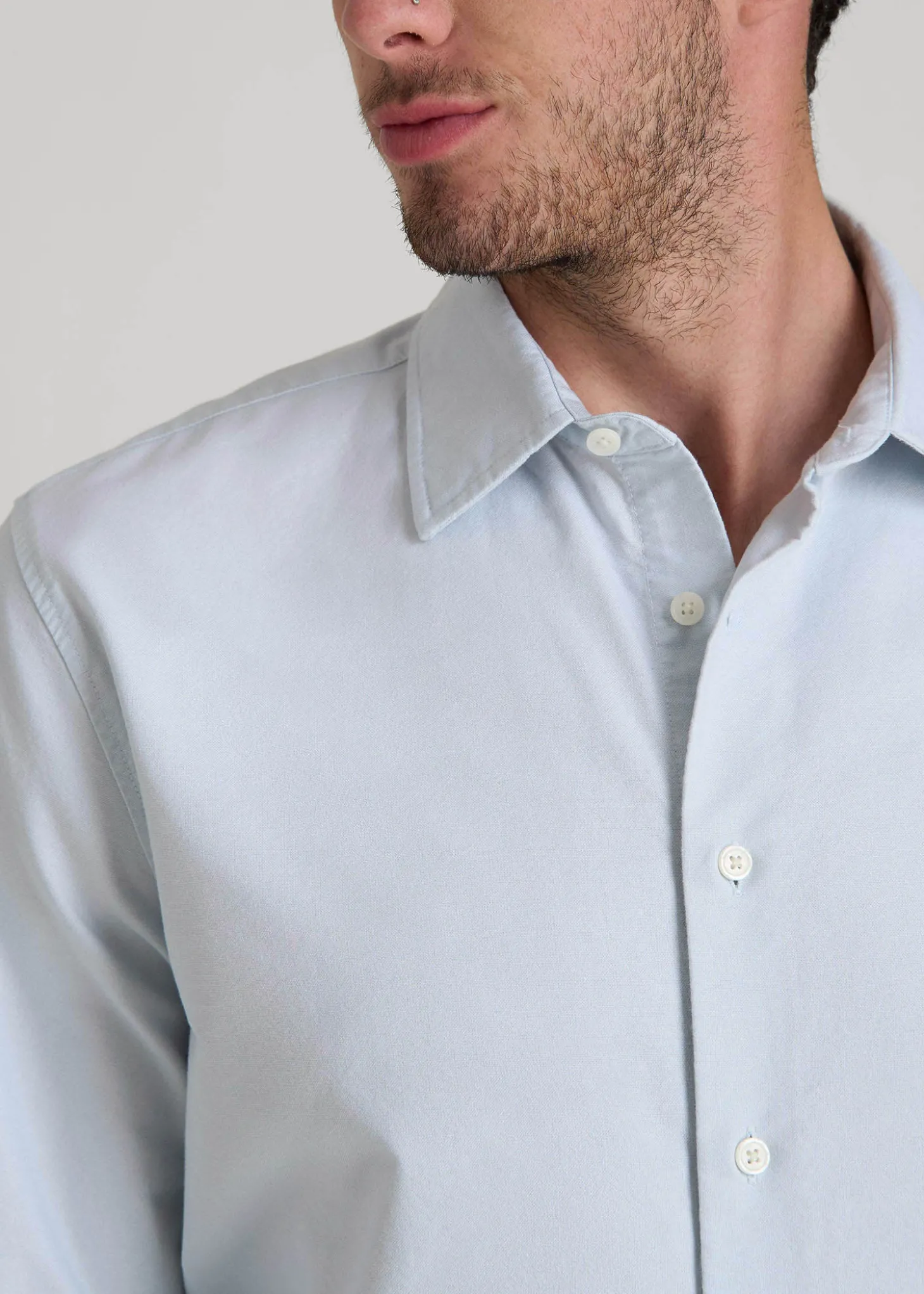 Pinpoint Oxford Shirt for Tall Men