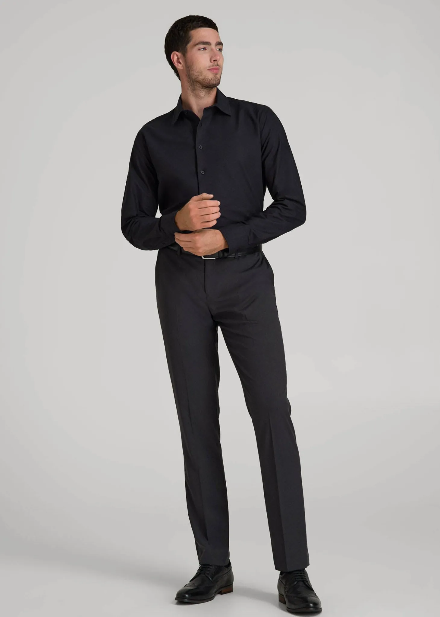 Pinpoint Oxford Shirt for Tall Men