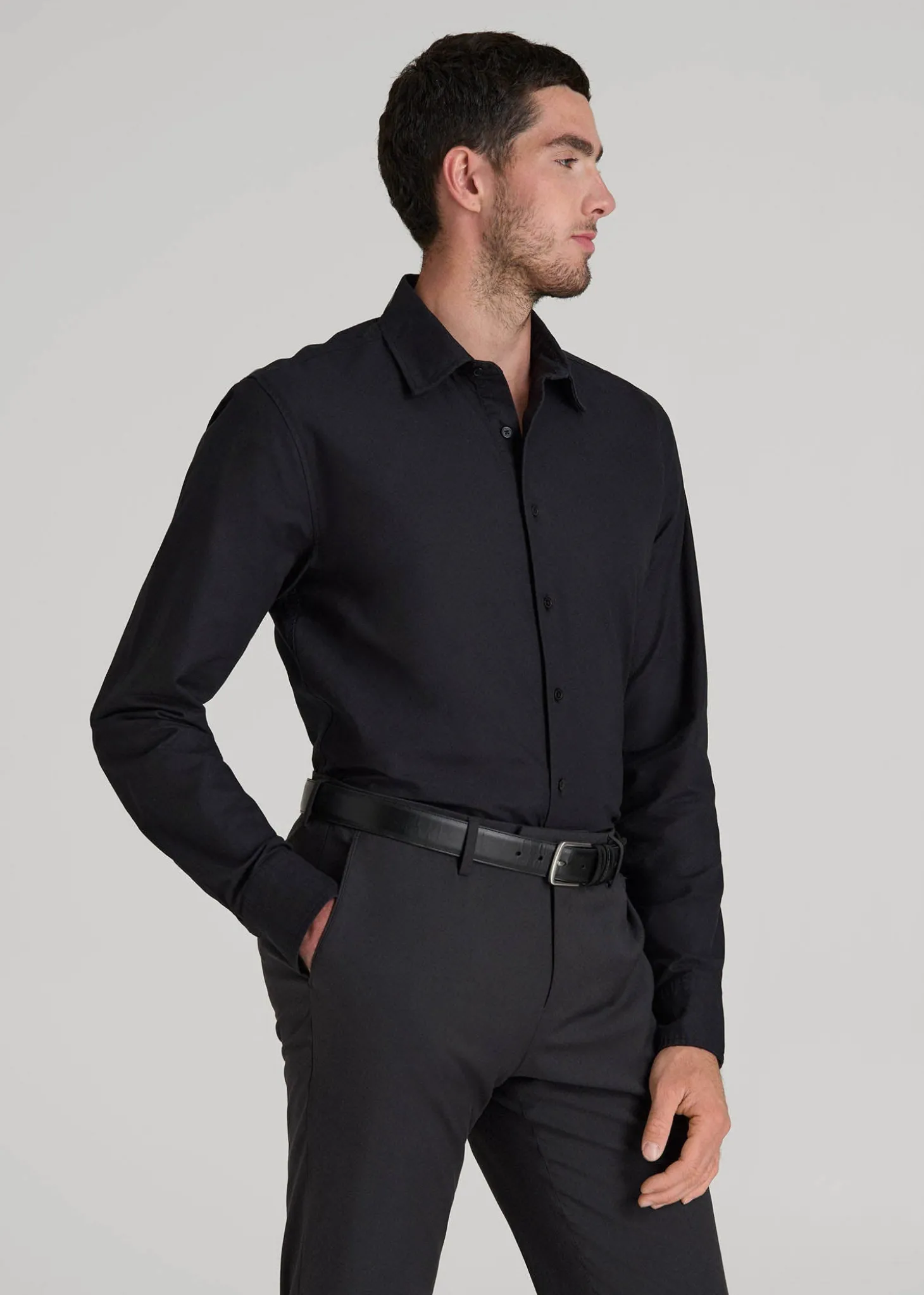 Pinpoint Oxford Shirt for Tall Men