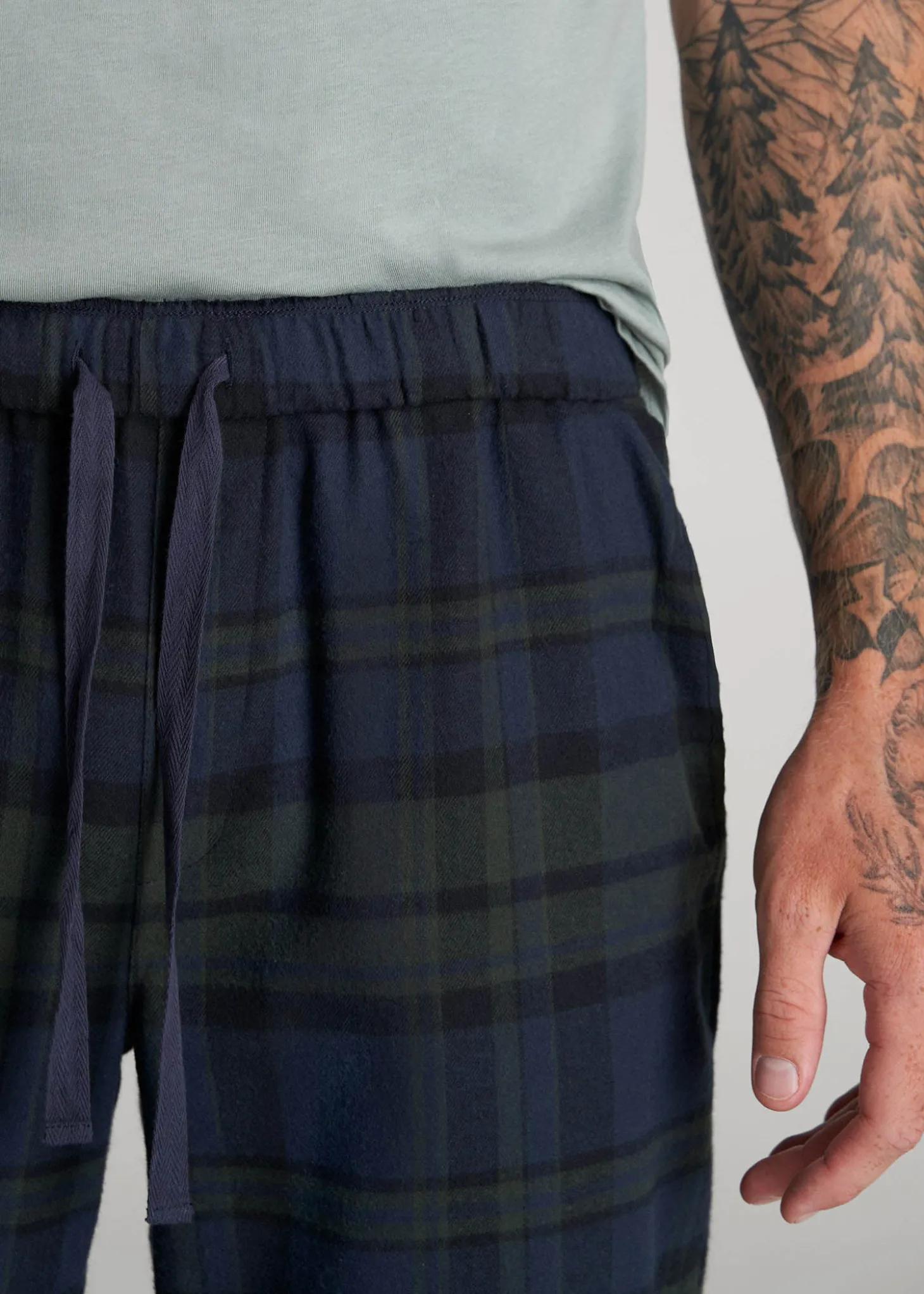 Plaid Pajama Pants for Tall Men