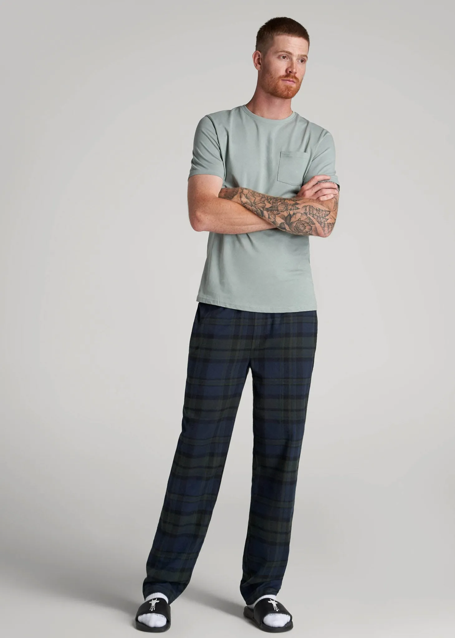 Plaid Pajama Pants for Tall Men