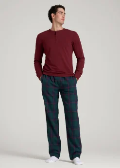 Plaid Pajama Pants for Tall Men