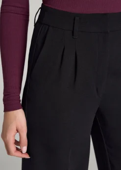 Pleated WIDE Leg Dress Pants for Tall Women