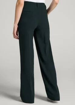 Pleated WIDE Leg Dress Pants for Tall Women