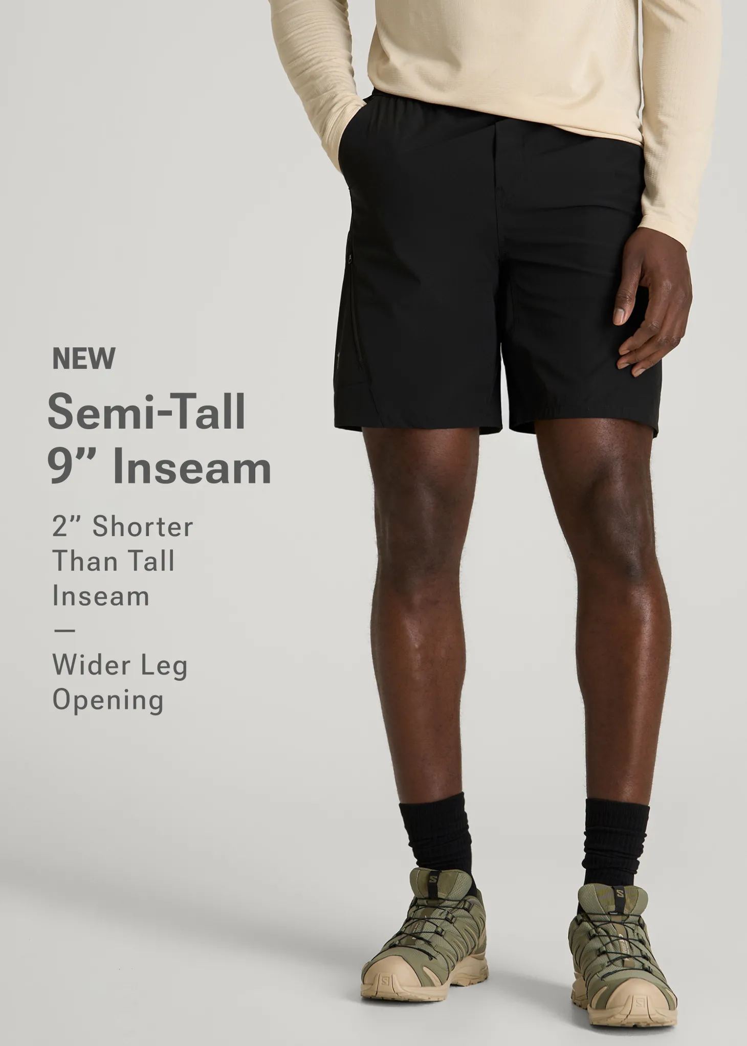 10 Pocket Hiking Short for Tall Men