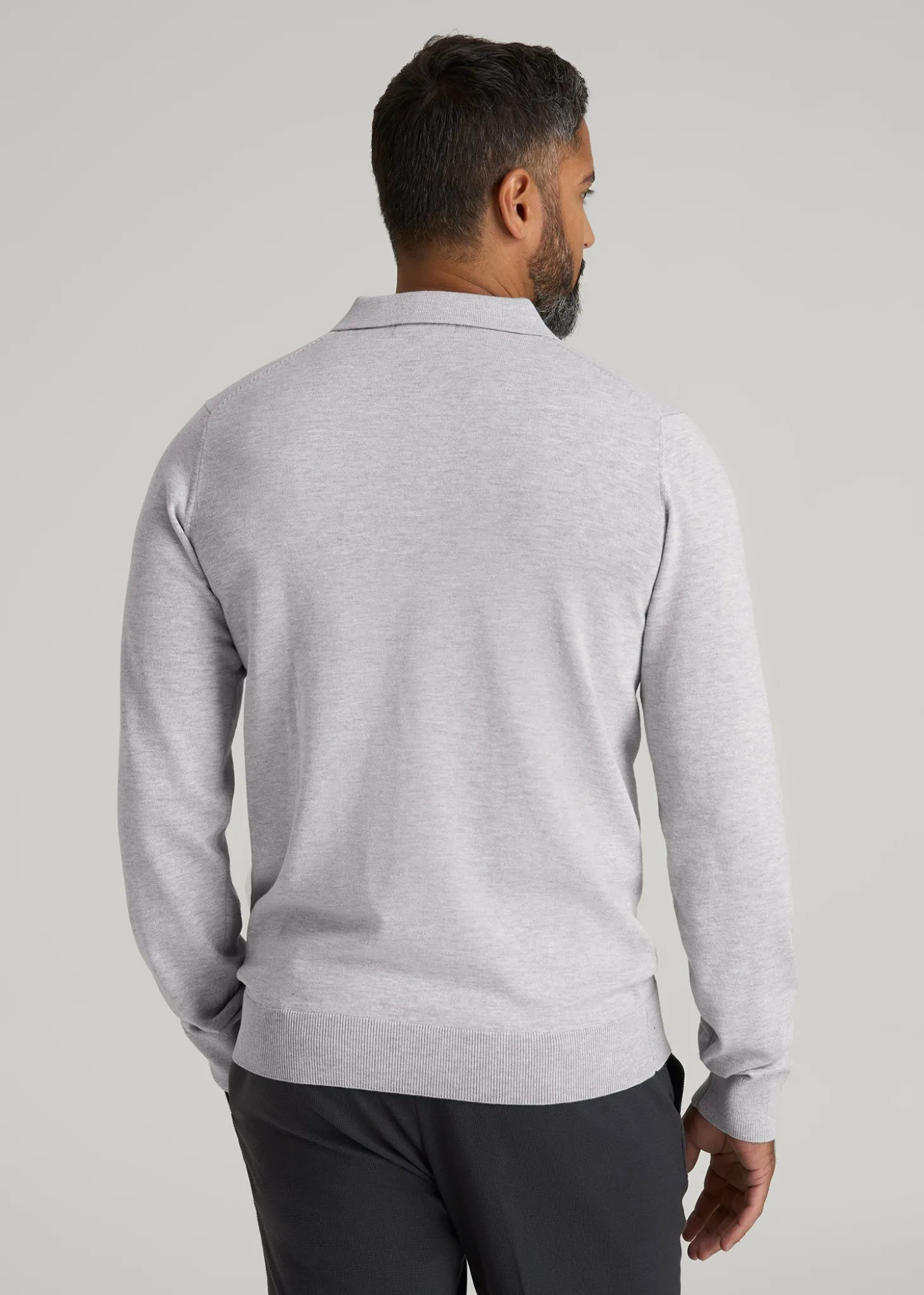 Polo Sweater for Tall Men