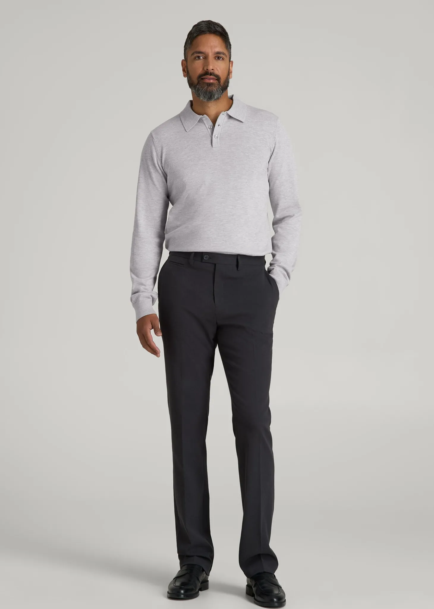 Polo Sweater for Tall Men