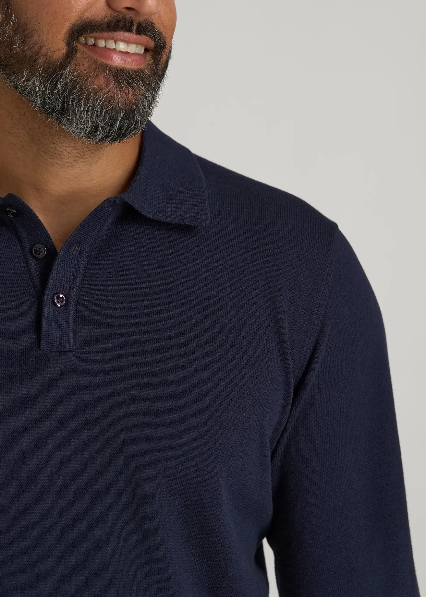 Polo Sweater for Tall Men