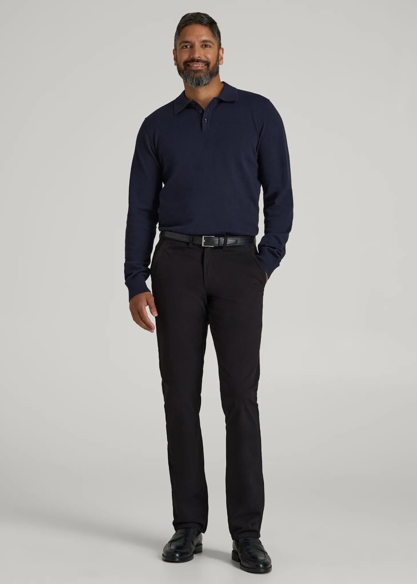 Polo Sweater for Tall Men