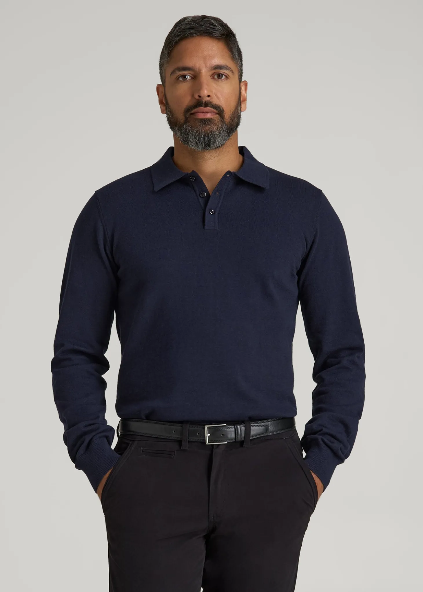 Polo Sweater for Tall Men