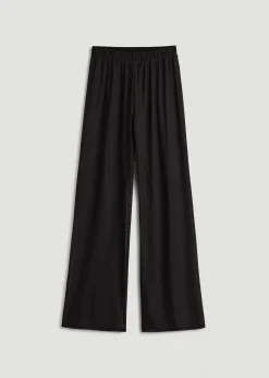 Power Mesh Wide-Leg Pants for Tall Women
