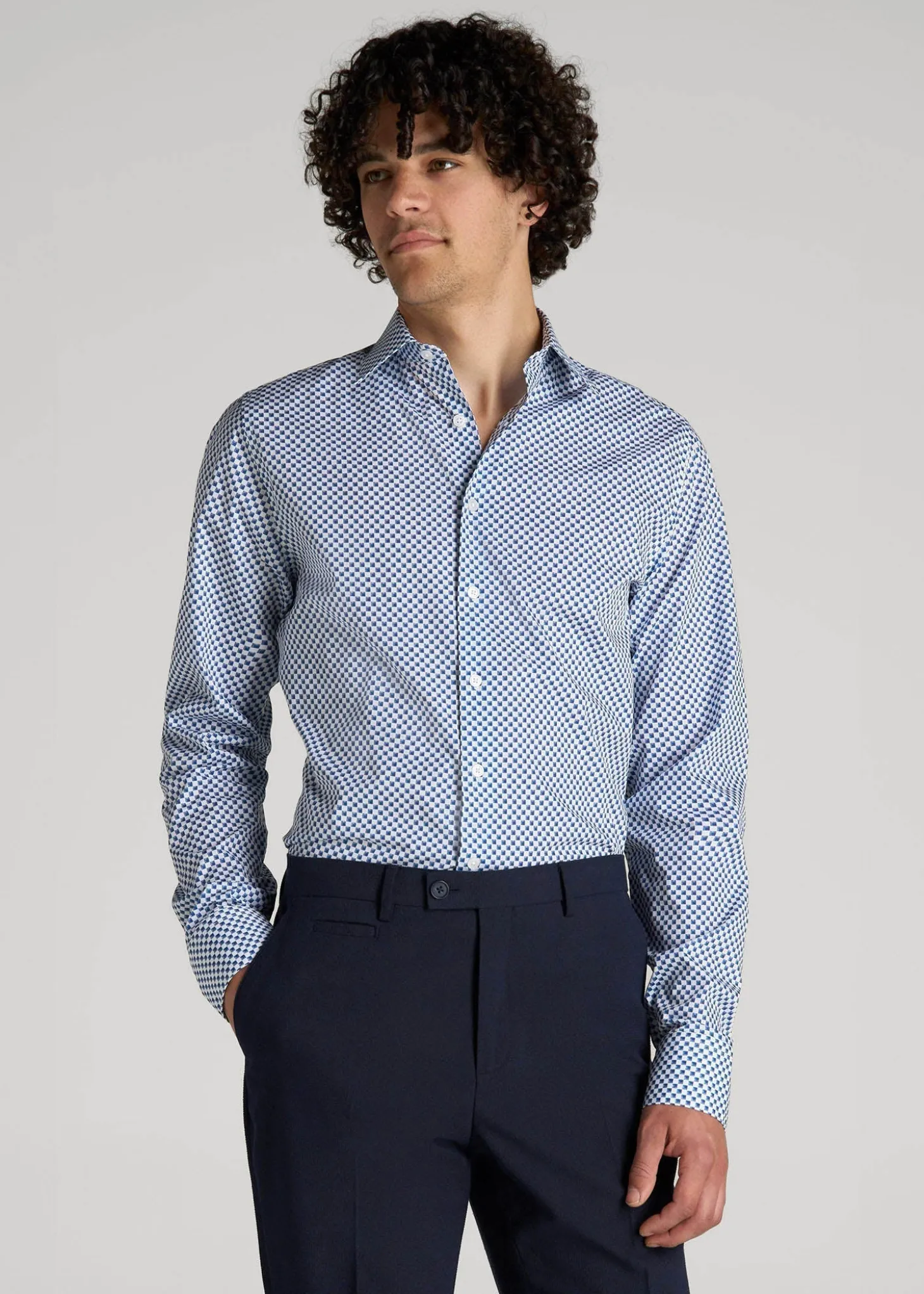 Premium Dress Shirt for Tall Men
