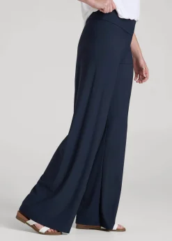 Pull-On Breezy Wide Leg Pants for Tall Women