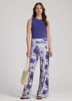Pull-On Breezy Wide Leg Pants for Tall Women