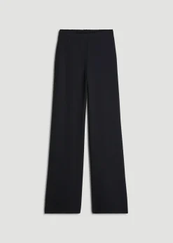 Pull-On Crepe Ultra Wide Pants for Tall Women