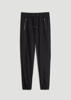 Pull-On Linen Joggers for Tall Women