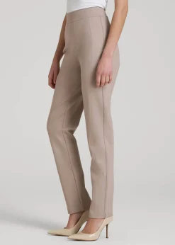 Pull-on Slim Dress Pants for Tall Women