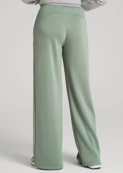 Pull-On Tie Waist Wide Leg Pants for Tall Women