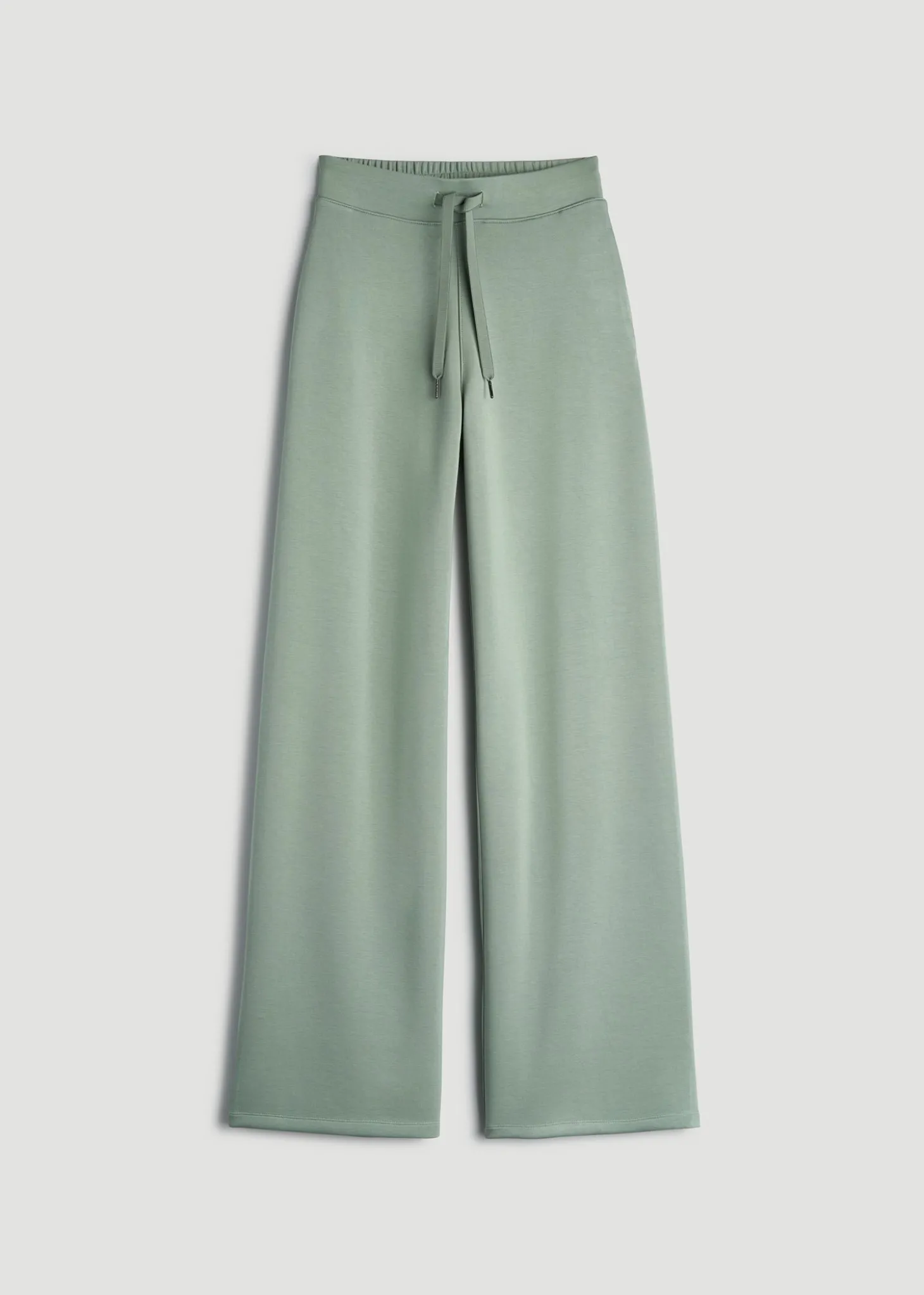 Pull-On Tie Waist Wide Leg Pants for Tall Women