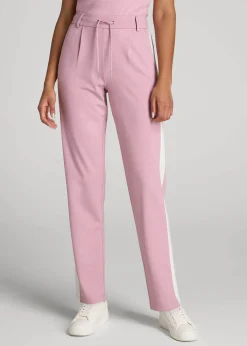 Pull On Tuxedo Stripe Pants for Tall Women