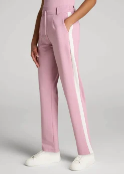 Pull On Tuxedo Stripe Pants for Tall Women